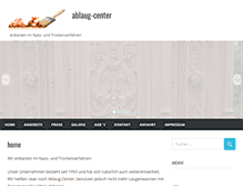 Tablet Screenshot of ablaug-center.de